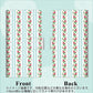 SoftBank シンプルスマホ4 704SH 画質仕上げ プリント手帳型ケース(薄型スリム)【744 イングリッシュガーデン（ブルー）】