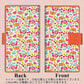 docomo エクスペリア1 III SO-51B 画質仕上げ プリント手帳型ケース ( 薄型スリム )【777 マイクロリバティプリントWH】