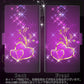 au アクオスゼロ2 SHV47 画質仕上げ プリント手帳型ケース(薄型スリム)【1139 舞い降りるハート】