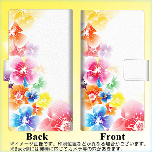 SoftBank アクオス Xx3 mini 603SH 高画質仕上げ プリント手帳型ケース(薄型スリム)【1209 光と花】