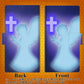 Xperia 10 IV A202SO SoftBank 画質仕上げ プリント手帳型ケース(薄型スリム)【1249 祈りを捧げる天使】