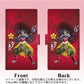 楽天モバイル Rakuten Hand 画質仕上げ プリント手帳型ケース(薄型スリム)【AB806 前田慶次 イラストと家紋】