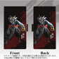 au ギャラクシー S10+ SCV42 画質仕上げ プリント手帳型ケース(薄型スリム)【AB809 伊達政宗 イラストと花押】