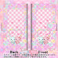 Softbank アクオス R5G 908SH 高画質仕上げ プリント手帳型ケース(薄型スリム)【AG848 花くま（ピンク）】