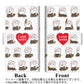 ZenFone（ゼンフォン）Max Pro(M2) ZB631KL 画質仕上げ プリント手帳型ケース(薄型スリム)【CA829 I LOVE さのまる】
