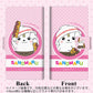 AQUOS wish SHG06 au 画質仕上げ プリント手帳型ケース(薄型スリム)【CA834 SANO City（ピンク）】