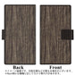 アクオス センス3 ライト SH-RM12 画質仕上げ プリント手帳型ケース(薄型スリム)【EK848 木目ダークブラウン】