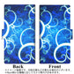 AQUOS wish SHG06 au 画質仕上げ プリント手帳型ケース(薄型スリム)【EK850 神秘の草】