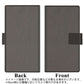docomo ギャラクシーA51 SC-54A 画質仕上げ プリント手帳型ケース(薄型スリム)【EK851  レザー風グレー】