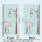 アローズ M04 画質仕上げ プリント手帳型ケース(薄型スリム)【EK913 小さなカップル】