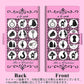 docomo MONO MO-01K 画質仕上げ プリント手帳型ケース(薄型スリム)【EK924 アリスアラカルト（ピンク）】