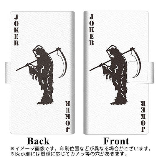 OPPO Reno A 高画質仕上げ プリント手帳型ケース(薄型スリム)【EK934  トランプ ジョーカー】