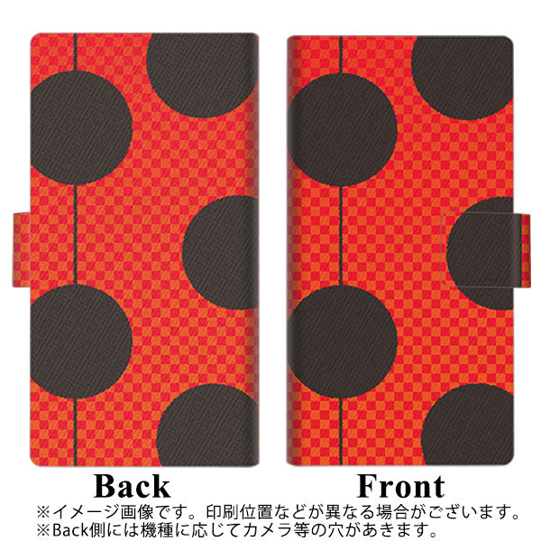 Google Pixel 4a 高画質仕上げ プリント手帳型ケース(薄型スリム)【IB906 てんとうむしのシンプル】