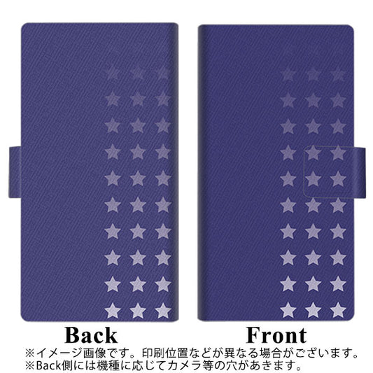 SoftBank OPPO Reno3 5G 高画質仕上げ プリント手帳型ケース(薄型スリム)【IB911  スターライン】