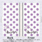 au ギャラクシー S10+ SCV42 画質仕上げ プリント手帳型ケース(薄型スリム)【OE811 2月アメジスト】