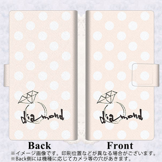 softbank arrows U 801FJ 高画質仕上げ プリント手帳型ケース(薄型スリム)【OE813 4月ダイヤモンド】