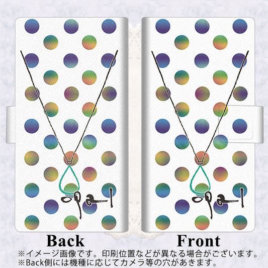 Google Pixel 4a (5G) 高画質仕上げ プリント手帳型ケース(薄型スリム)【OE819 10月オパール】