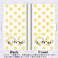 Xperia Ace III SOG08 au 画質仕上げ プリント手帳型ケース(薄型スリム)【OE820 11月シトリン】