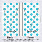 docomo エクスペリア XZ2 プレミアム SO-04K 画質仕上げ プリント手帳型ケース(薄型スリム)【OE821 12月ターコイズ】