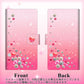 iPhone12 Pro 画質仕上げ プリント手帳型ケース(薄型スリム)【SC822 スワロデコ風プリント】