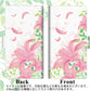 simフリー HUAWEI（ファーウェイ） P30 lite Marie-L22J 高画質仕上げ プリント手帳型ケース(薄型スリム)【SC849 ユリ（ピンク）】