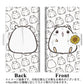 Google Pixel 3 画質仕上げ プリント手帳型ケース(薄型スリム)【SC859 ジャンガリアンハムスター（パールホワイト）】