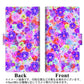 HUAWEI（ファーウェイ）P10 lite WAS-LX2J 画質仕上げ プリント手帳型ケース(薄型スリム)【SC868 リバティプリント フルールドパルファン（パープル）】