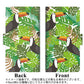 SIMフリー Xiaomi（シャオミ）Redmi 9T 高画質仕上げ プリント手帳型ケース(薄型スリム)【SC894 ボタニカル トロピカルバード】