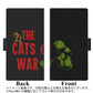 docomo エクスペリア XZ2 SO-03K 画質仕上げ プリント手帳型ケース(薄型スリム)【YA873 THE CATS OF WAR手榴弾】
