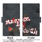 Xperia 5 III SOG05 au 画質仕上げ プリント手帳型ケース(薄型スリム)【YA924 MURDER04】