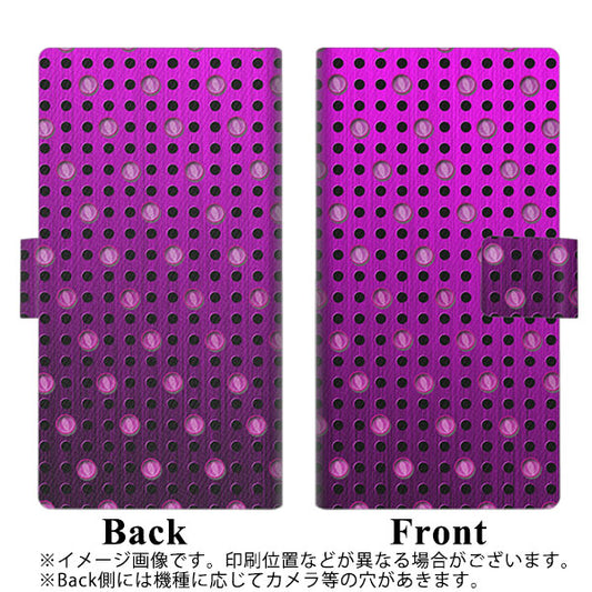 Softbank アクオス R5G 908SH 高画質仕上げ プリント手帳型ケース(薄型スリム)【YA925 dot01】