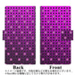 docomo ギャラクシー ノート9 SC-01L 画質仕上げ プリント手帳型ケース(薄型スリム)【YA925 dot01】