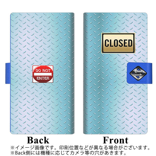 HUAWEI nova lite for Y!mobile 608HW 画質仕上げ プリント手帳型ケース(薄型スリム)【YA930 標識】