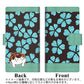楽天モバイル Rakuten Hand 画質仕上げ プリント手帳型ケース(薄型スリム)【YA947 和猫03】