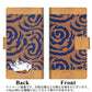 楽天モバイル Rakuten Hand 画質仕上げ プリント手帳型ケース(薄型スリム)【YA948 和猫04】