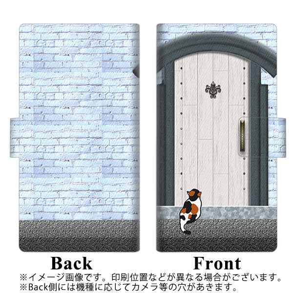 HUAWEI（ファーウェイ）nova lite 2 FIG-LA1 画質仕上げ プリント手帳型ケース(薄型スリム)【YA951 石ドア01】