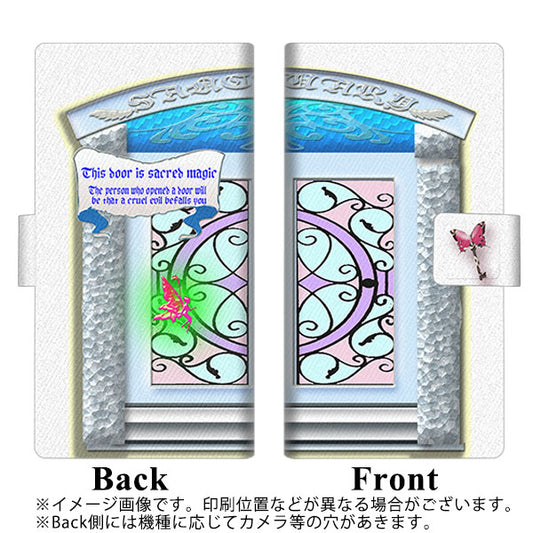 SoftBank エクスペリア XZ1 701SO 高画質仕上げ プリント手帳型ケース(薄型スリム)【YA966 魔法のドア01】