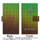 au エクスペリア XZ2 SOV37 画質仕上げ プリント手帳型ケース(薄型スリム)【YA981 生物汚染】
