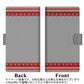アクオス センス3 ベーシック 907SH 画質仕上げ プリント手帳型ケース(薄型スリム)【YB806 レース04】