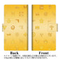 iPhone6 画質仕上げ プリント手帳型ケース(薄型スリム)【YB815 パターン黄色】