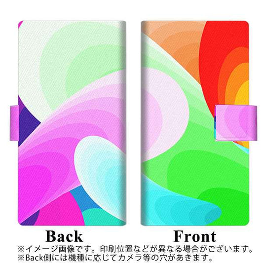 SoftBank LG V60 ThinQ 5G A001LG 高画質仕上げ プリント手帳型ケース(薄型スリム)【YB829 マーブル01】