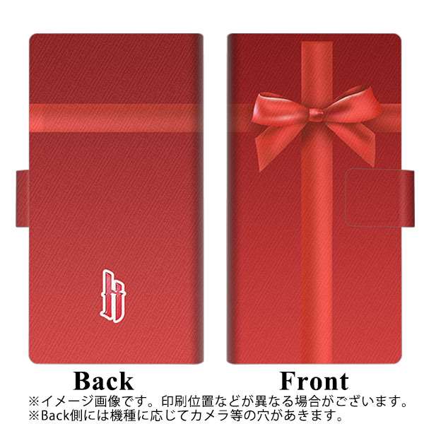 docomo LG style L-03K 画質仕上げ プリント手帳型ケース(薄型スリム)【YB851 リボンクロス02】