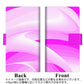 ZenFone（ゼンフォン）Max Pro(M2) ZB631KL 画質仕上げ プリント手帳型ケース(薄型スリム)【YB862 グラデーションピンク】