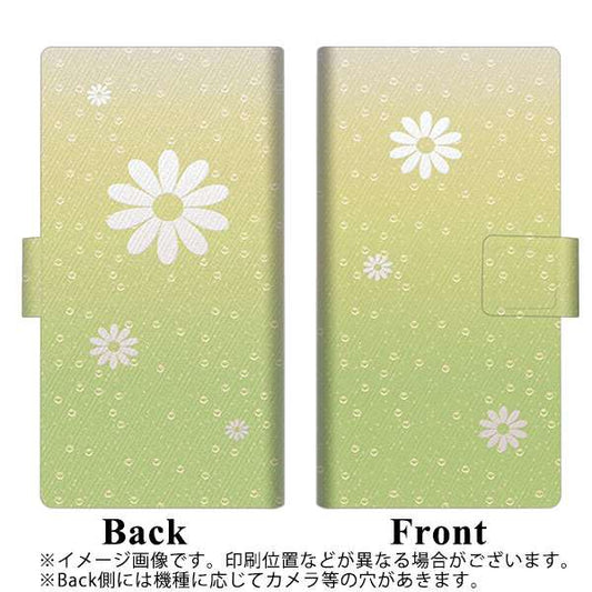 OPPO（オッポ） A5 2020 高画質仕上げ プリント手帳型ケース(薄型スリム)【YB868 フラワーソーダ01】