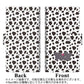 HUAWEI（ファーウェイ）P10 lite WAS-LX2J 画質仕上げ プリント手帳型ケース(薄型スリム)【YB894 ダルメシアン】