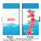 AQUOS wish SHG06 au 画質仕上げ プリント手帳型ケース(薄型スリム)【YB915 アロハ06】