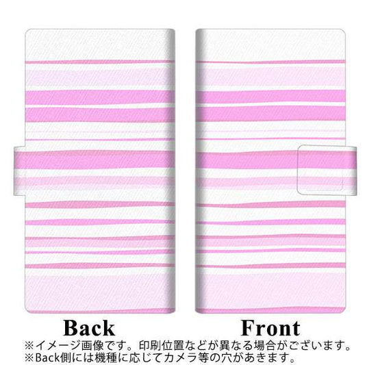 Google Pixel 5a (5G) 高画質仕上げ プリント手帳型ケース(薄型スリム)【YB923 ウェーブピンク】