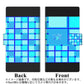 HUAWEI（ファーウェイ）P10 lite WAS-LX2J 画質仕上げ プリント手帳型ケース(薄型スリム)【YB928 タータンブルー】