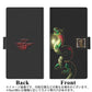 AQUOS wish SHG06 au 画質仕上げ プリント手帳型ケース(薄型スリム)【YB953 龍01】