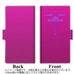 iPhone12 Pro 画質仕上げ プリント手帳型ケース(薄型スリム)【YB964 クロスピンク】